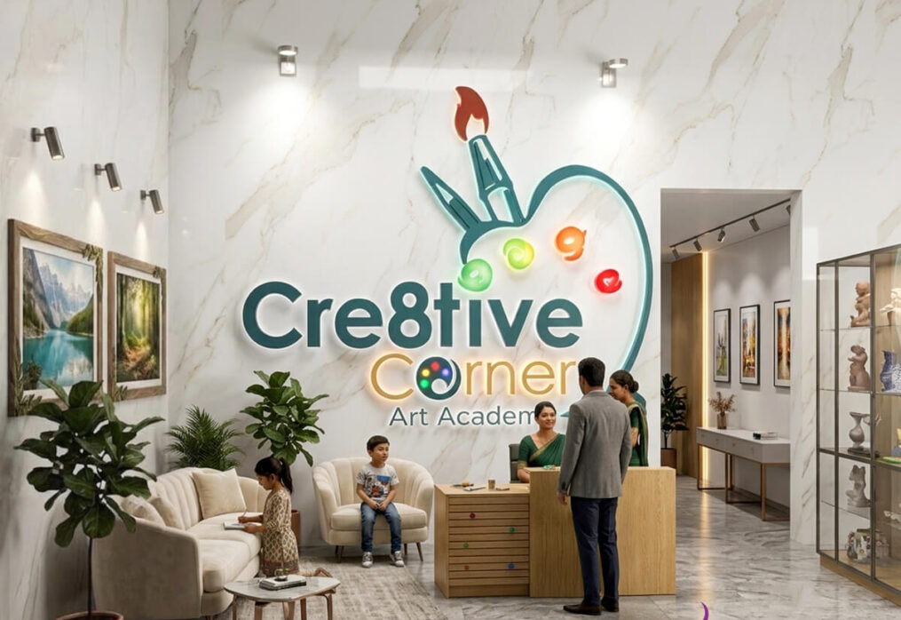 Cre8tive Corner Art Academy Branding, Website Design & SEO